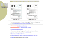 Desktop Screenshot of ijfm.org